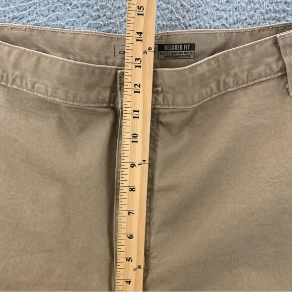 Carhartt Relaxed Fit Twill 5-Pocket Work Dark Khaki Pants Men's   -  Size:   42 - Picture 10 of 16